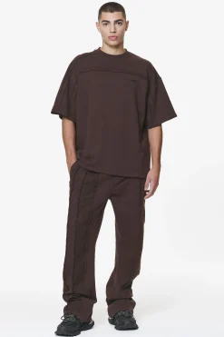 Pegador Tees|Abart Inside Out Boxy Tee Washed Oak Brown