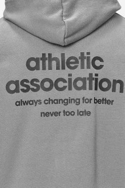 Pegador Hoodies|Zip Hoodies|Alchar Oversized Sweat Jacket Washed Cool Grey