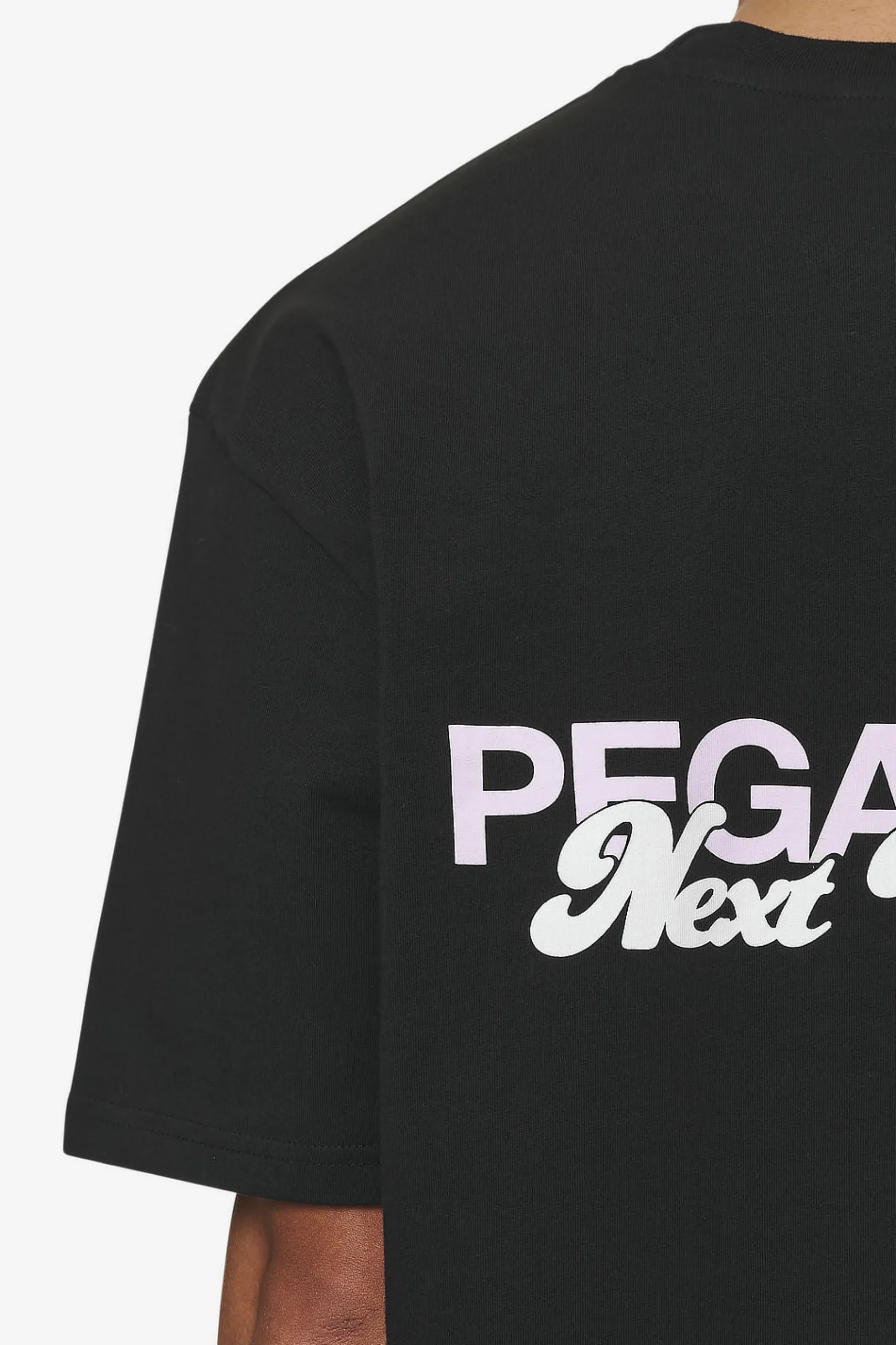 Pegador Tees|Aleso Oversized Tee Washed black