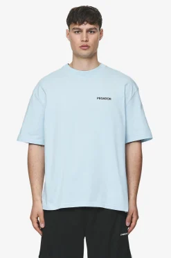 Pegador Tees|Aleso Oversized Tee Washed baby blue