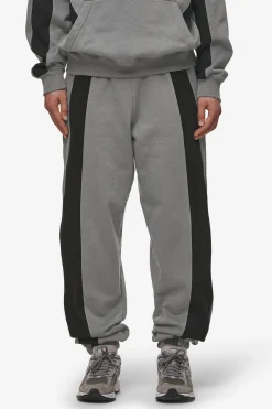 Pegador Pants|Amira High Waisted Sweat Pants Washed Deep Grey Black