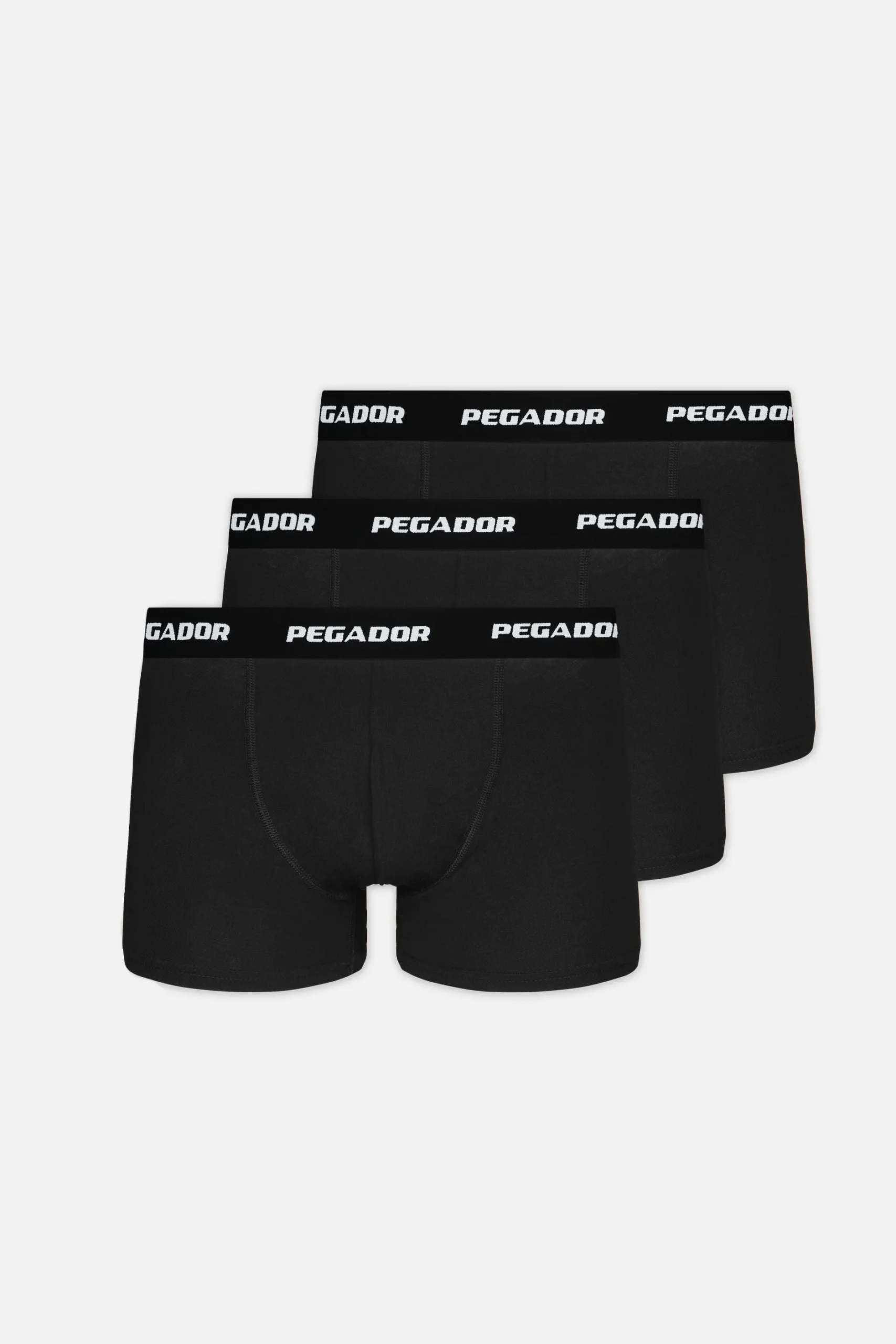 Pegador Underwear|Ango Boxershorts 3 Pack Black Black