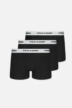 Pegador Underwear|Ango Boxershorts 3 Pack Black White