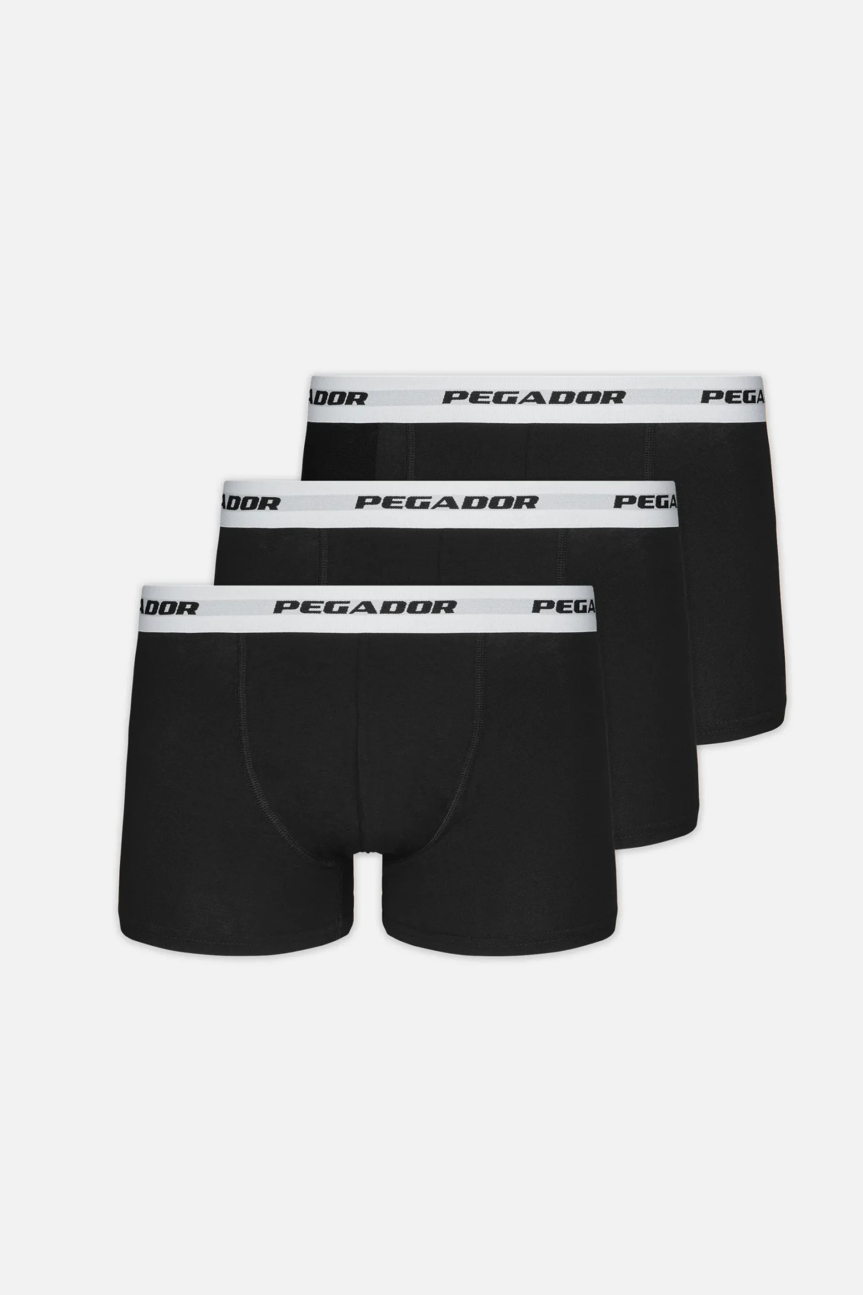 Pegador Underwear|Ango Boxershorts 3 Pack Black White