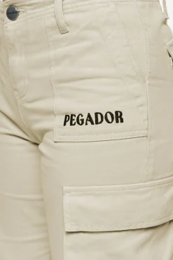 Pegador Pants|Arlia Wide Cargo Pants Espresso