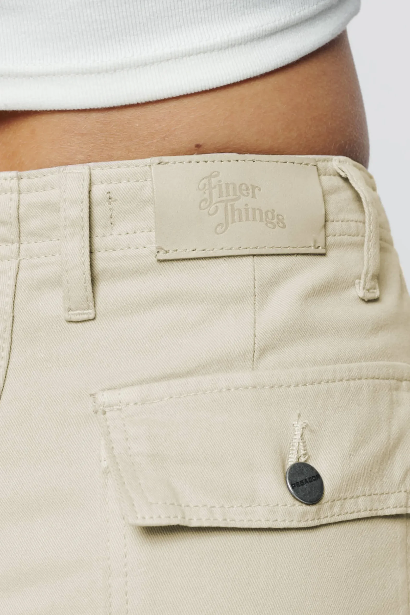 Pegador Pants|Arlia Wide Cargo Pants Espresso