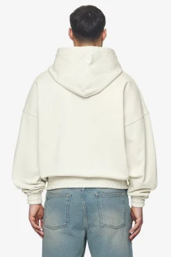 Pegador Hoodies|Zip Hoodies|Avon Boxy Sweat Jacket Washed Salty Cream