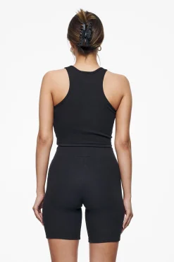 Pegador Tops|Ayla Crop Top Black
