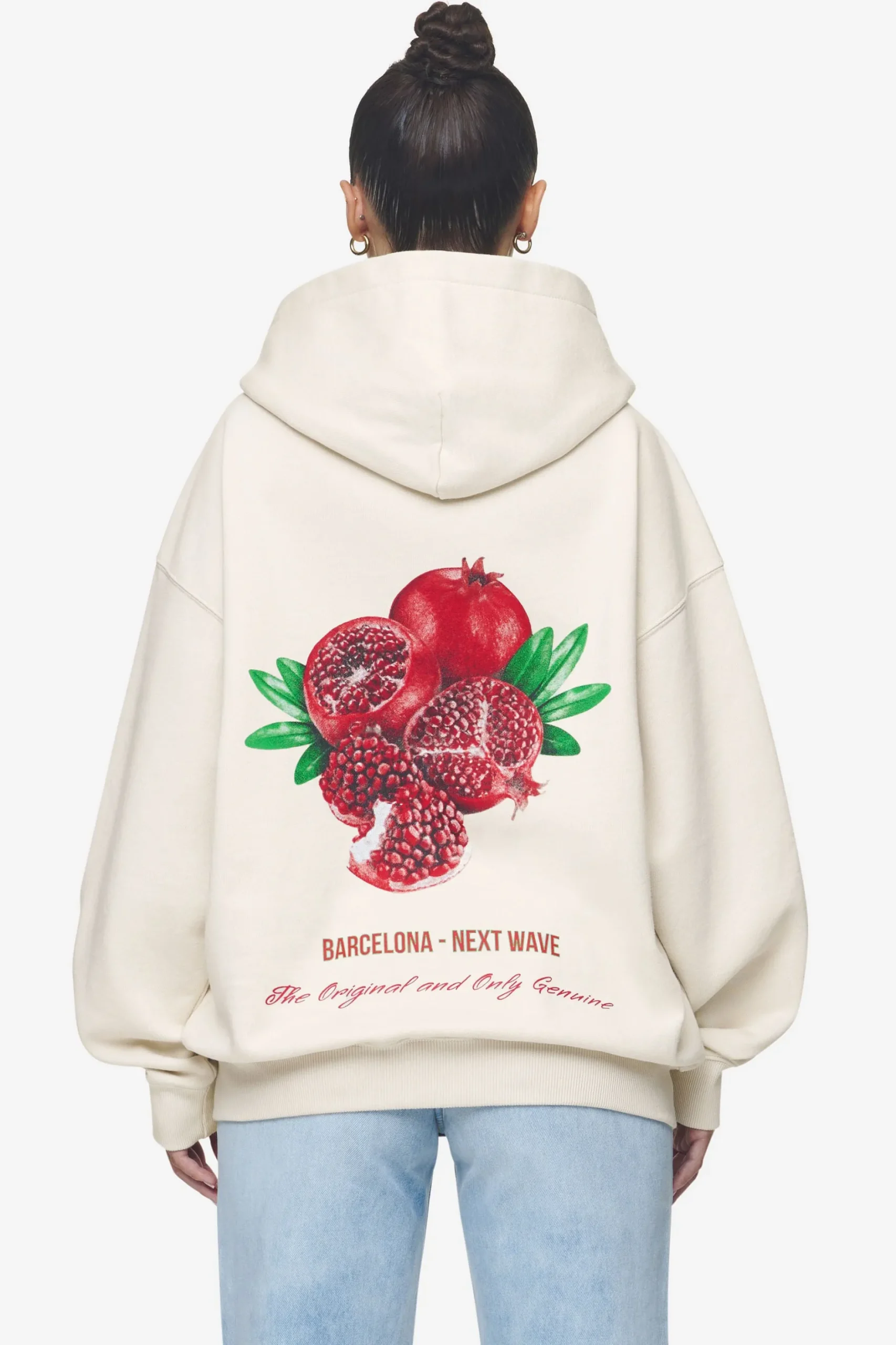 Pegador Hoodies|Zip Hoodies|Balari Oversized Sweat Jacket Washed Coast Sand