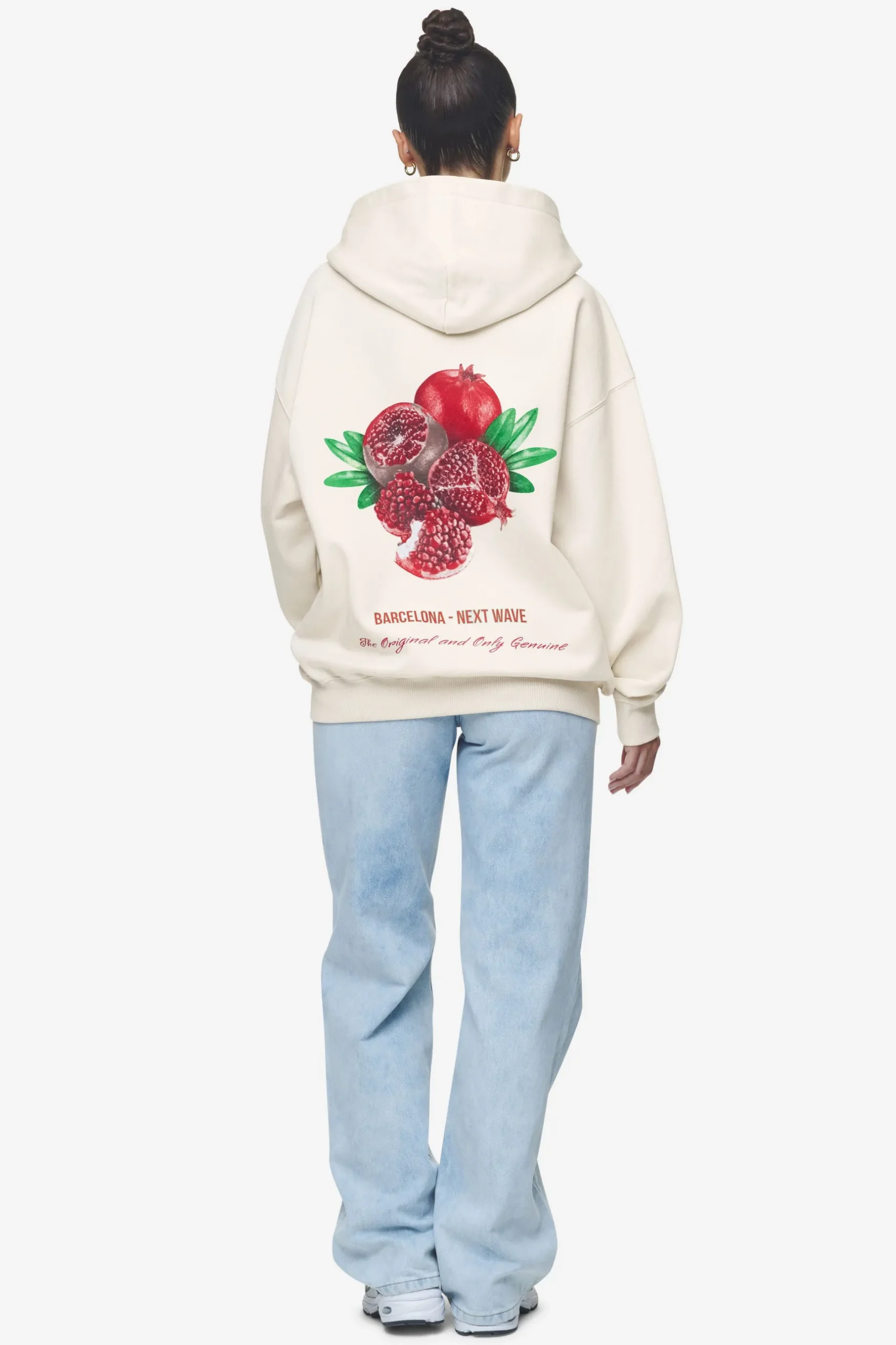 Pegador Hoodies|Zip Hoodies|Balari Oversized Sweat Jacket Washed Coast Sand