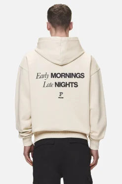 Pegador Hoodies|Baldock Oversized Hoodie Washed Desert Sand