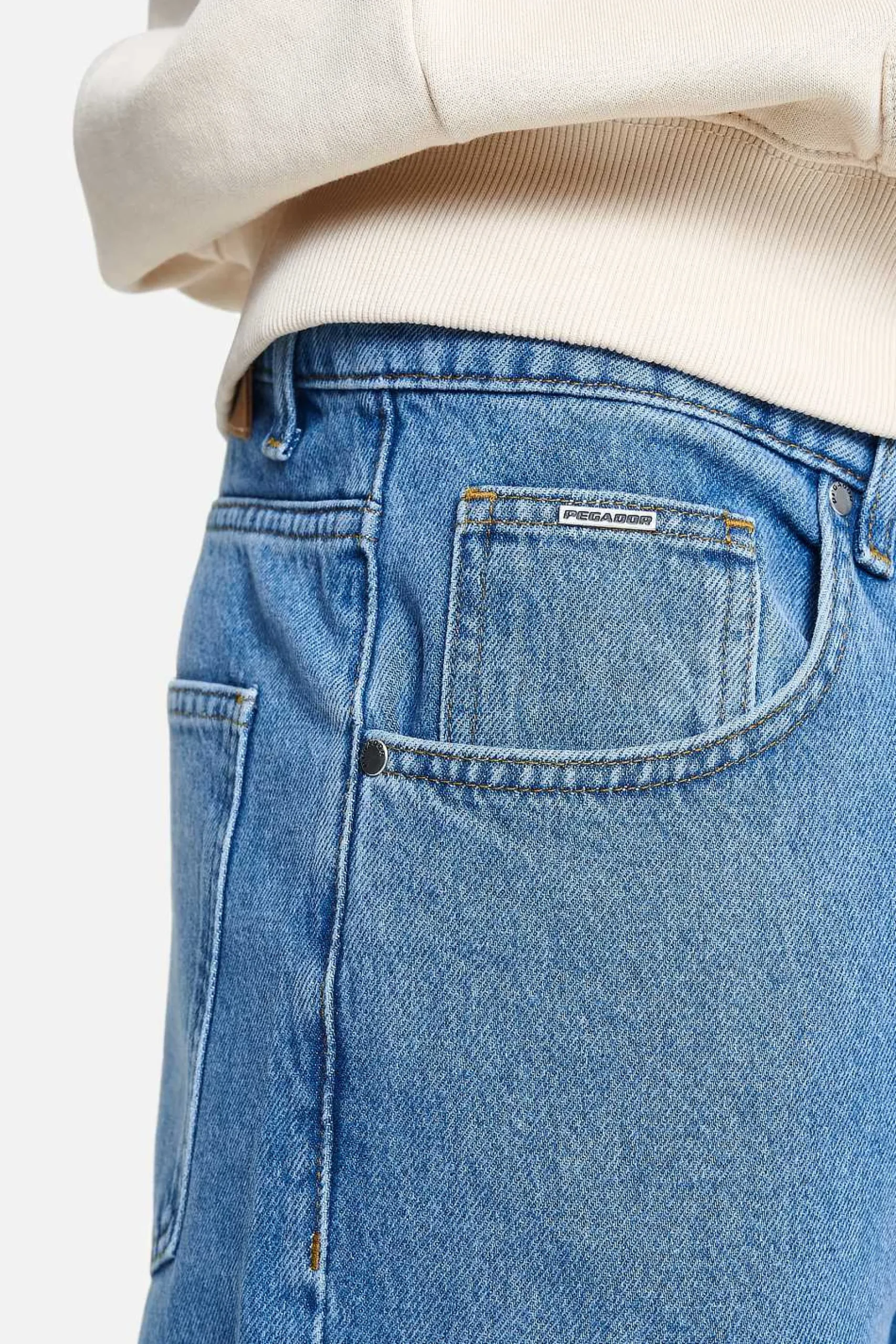 Pegador Jeans|Baltra Baggy Jeans Washed Blue
