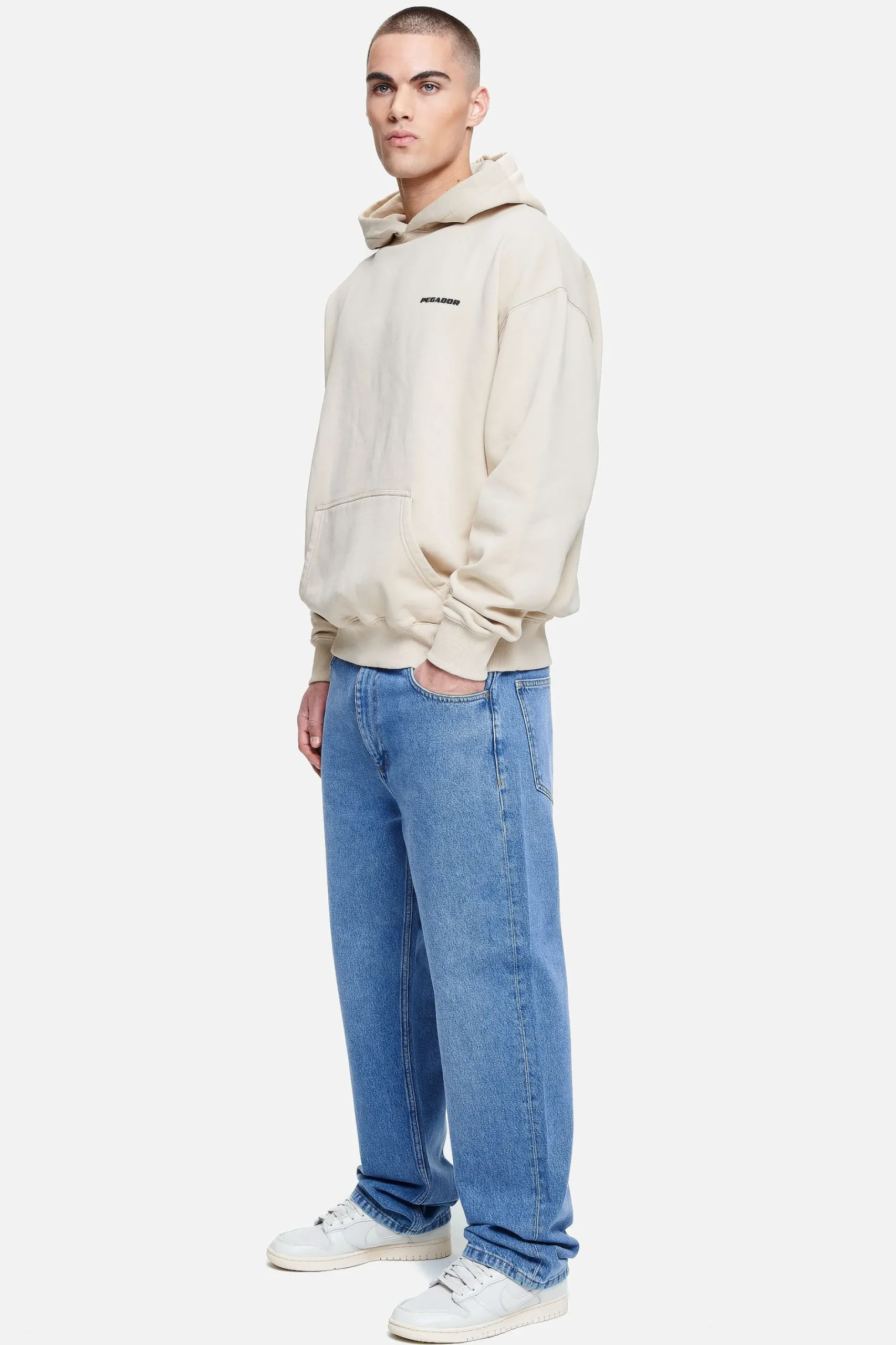 Pegador Jeans|Baltra Baggy Jeans Washed Blue