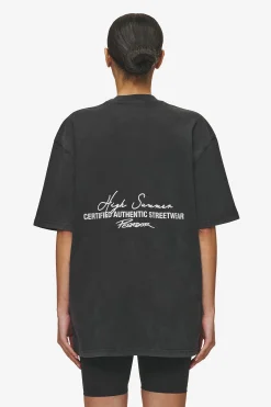 Pegador Tees|Banberry Oversized Tee Vintage black