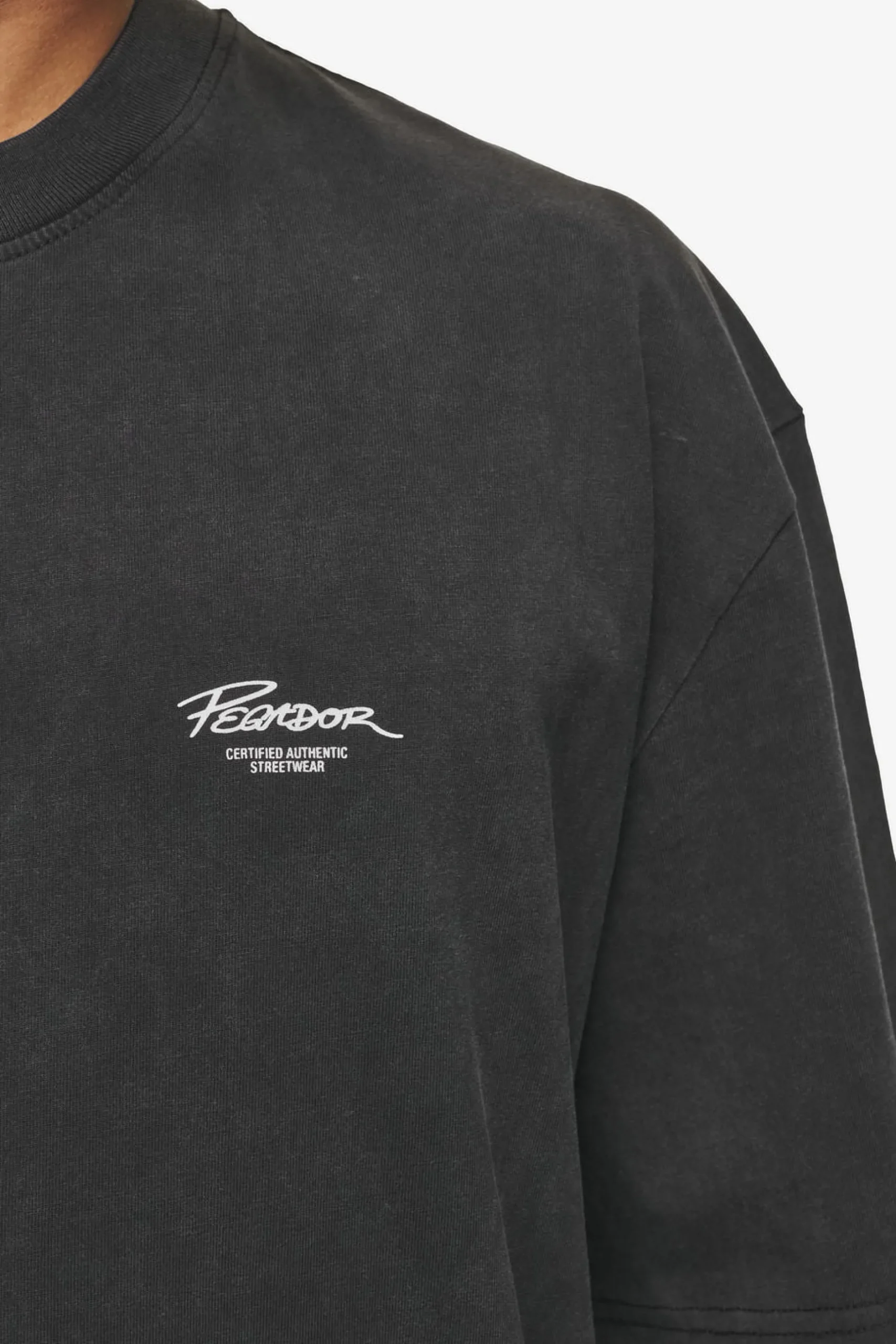 Pegador Tees|Banberry Oversized Tee Vintage black