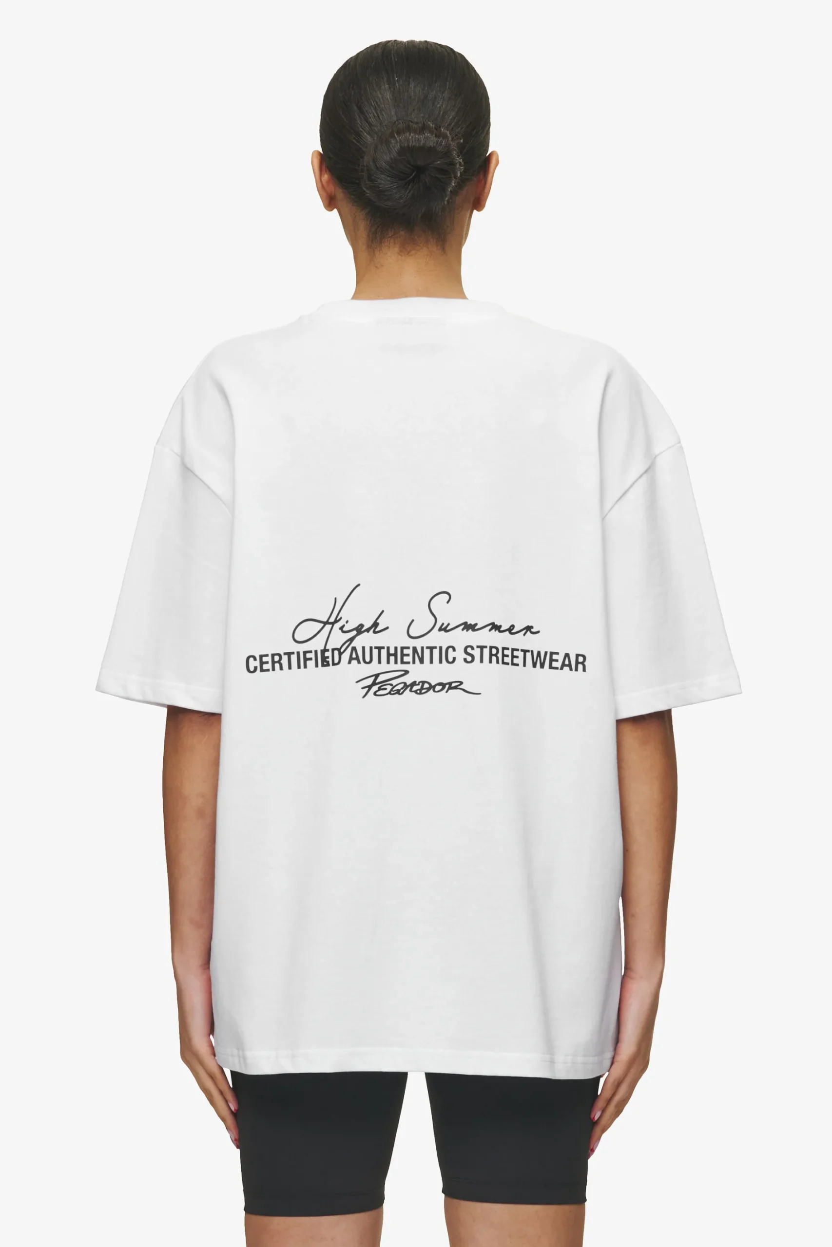 Pegador Tees|Banberry Oversized Tee White