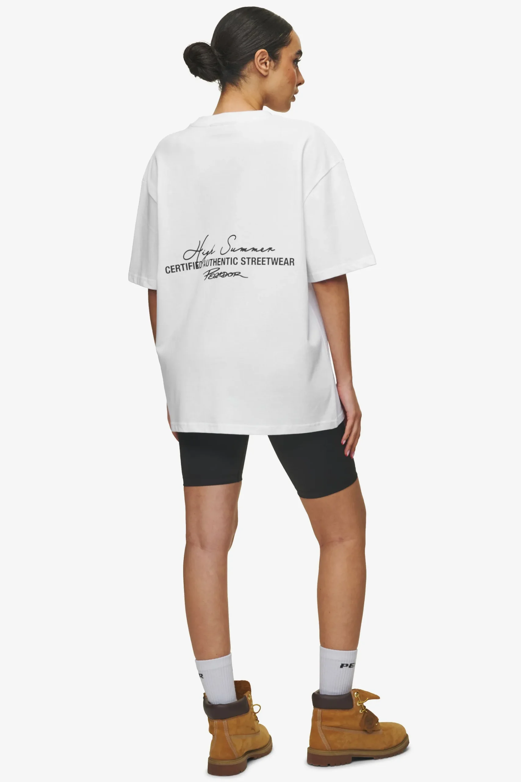 Pegador Tees|Banberry Oversized Tee White