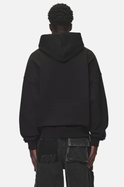 Pegador Hoodies|Bandon Boxy Hoodie Washed Black