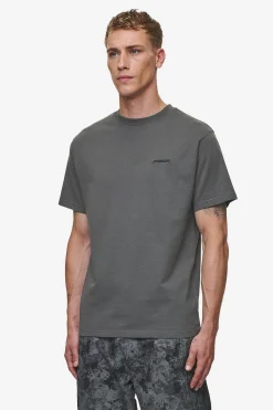Pegador Tees|Bane Slim Tee Washed Anthracite