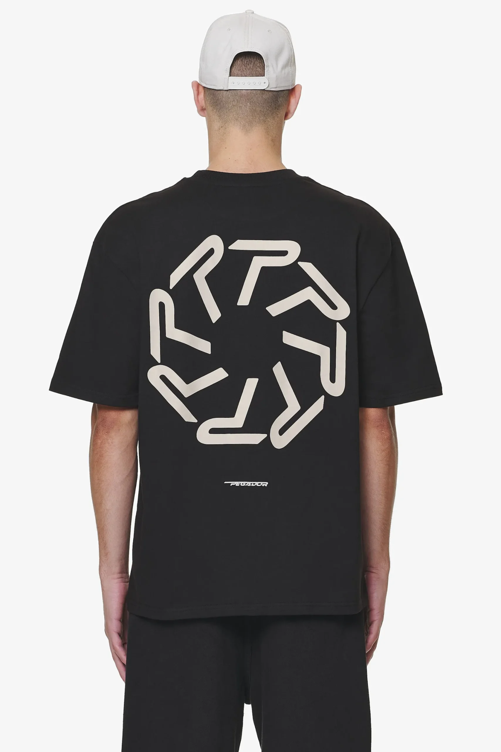 Pegador Tees|Barone Oversized Tee Black
