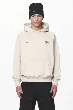 Pegador Hoodies|Barone Raglan Hoodie Washed Dust Cream