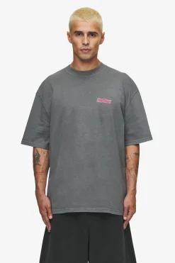 Pegador Tees|Barret Oversized Tee Vintage grey