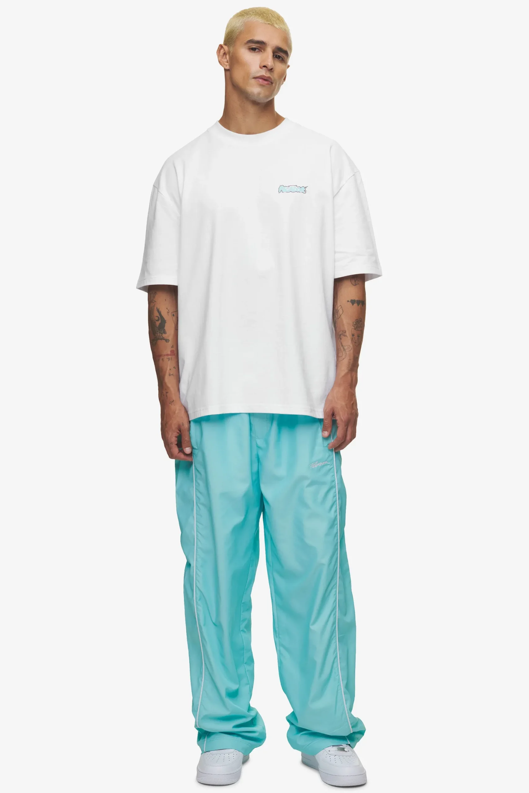 Pegador Tees|Barret Oversized Tee White