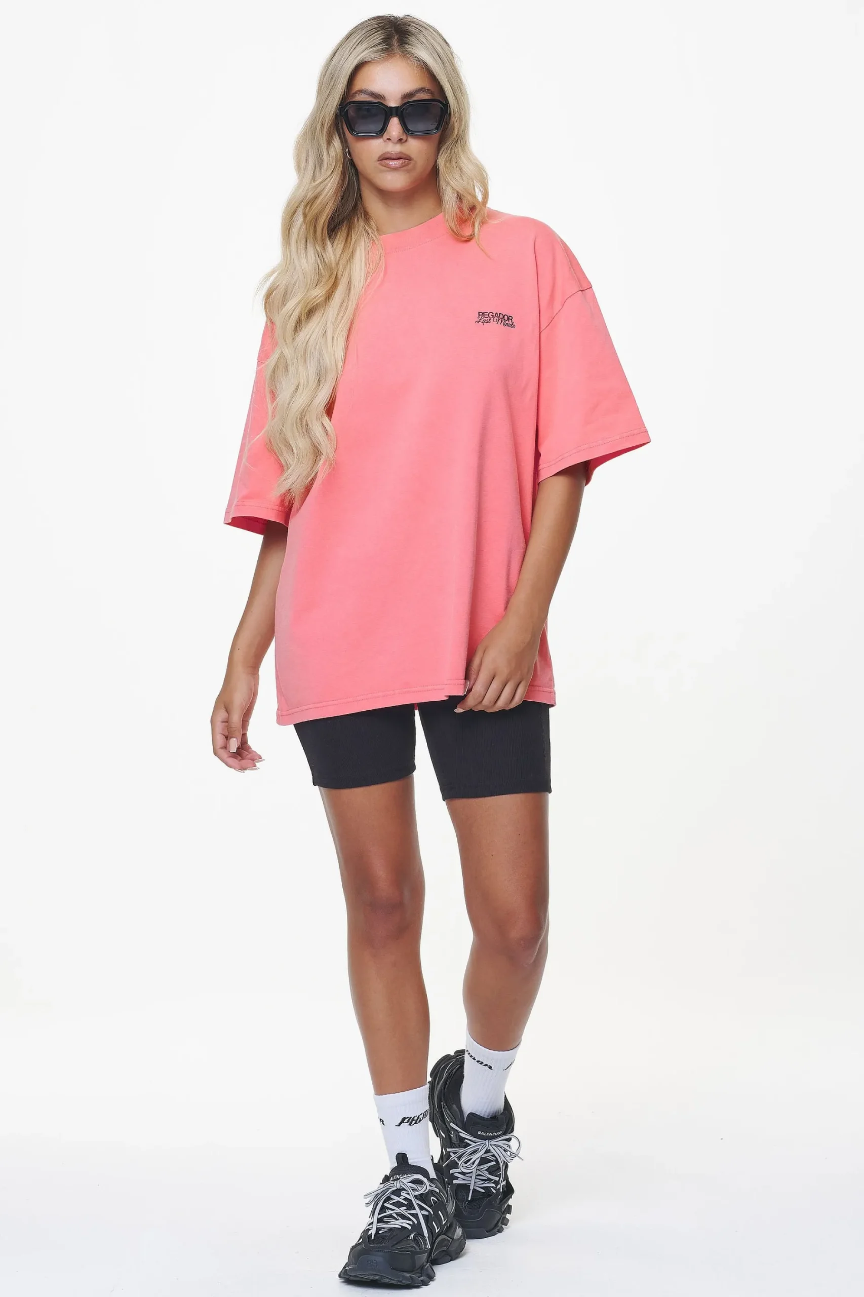 Pegador Shorts|Barrie Rib Biker Shorts Black