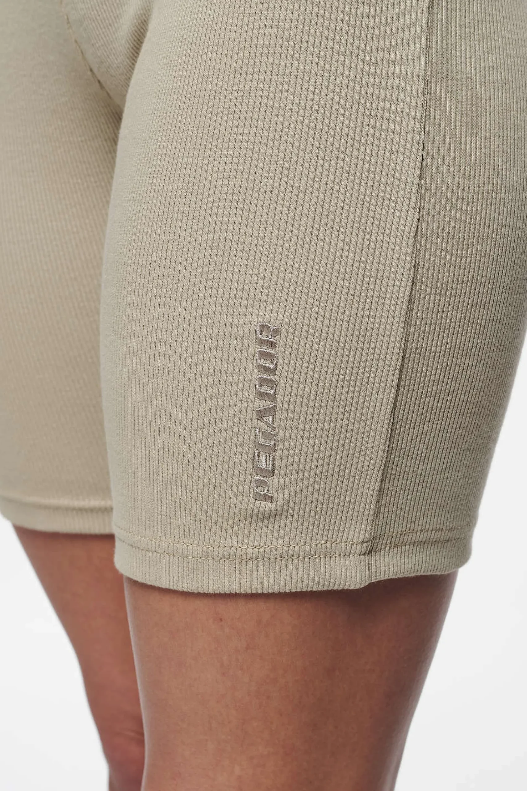 Pegador Shorts|Barrie Rib Biker Shorts Vintage Washed Espresso