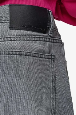 Pegador Jeans|Barrow Wide Baggy Jeans Washed Anthracite