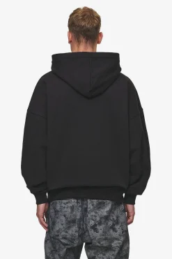 Pegador Hoodies|Baxter Boxy Hoodie Washed Black