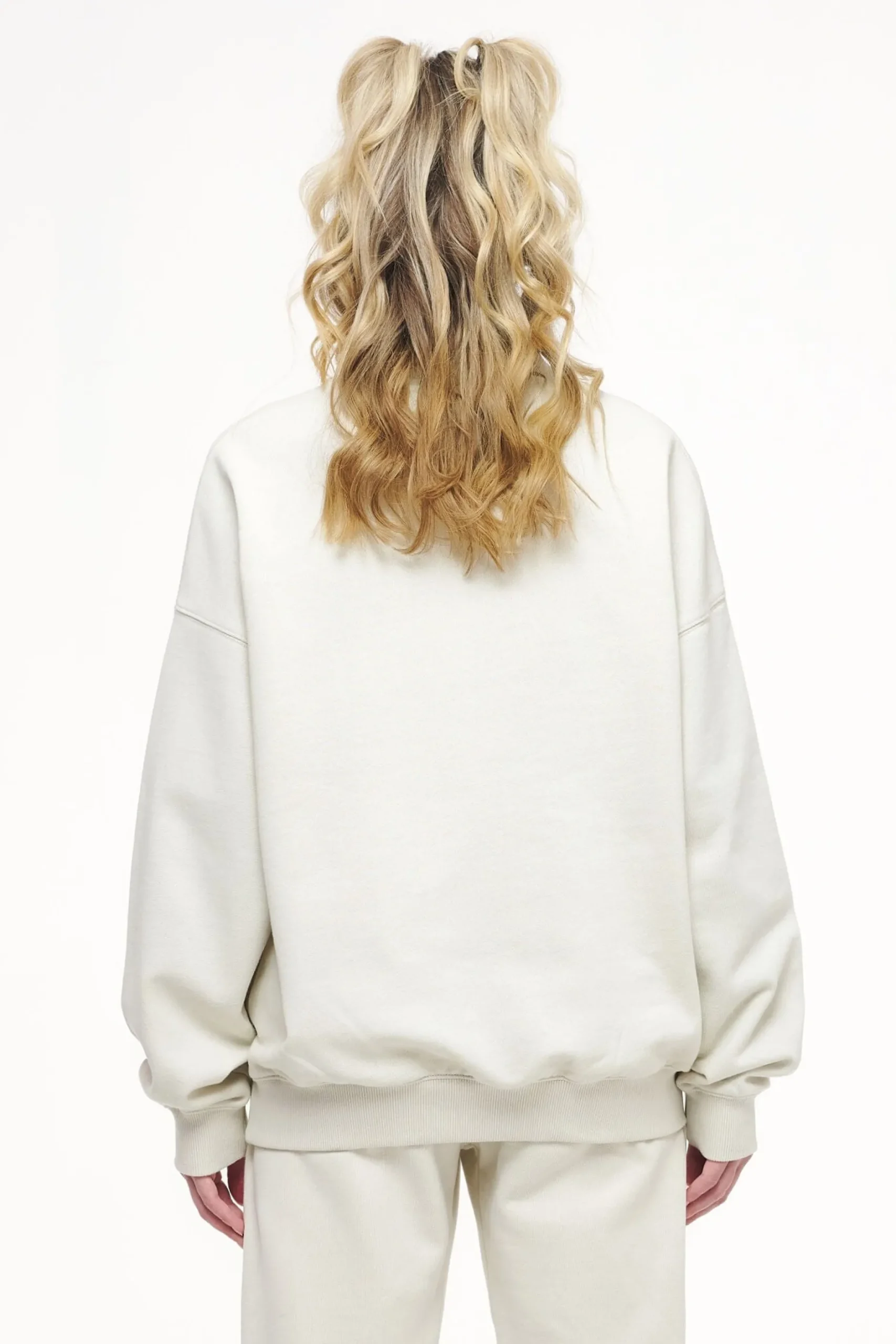 Pegador Sweaters|Bay Oversized Sweater Vintage Washed Angels Cream Gum