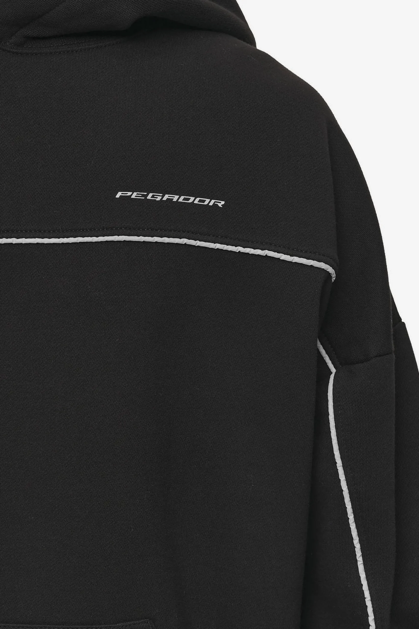 Pegador Hoodies|Beak Boxy Hoodie Washed Black