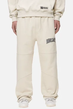 Pegador Pants & Joggers|Beech Baggy Sweat Pants Washed Desert Sand
