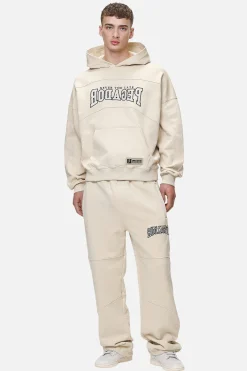 Pegador Hoodies|Beech Terry Boxy Hoodie Washed Desert Sand