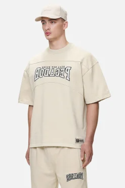 Pegador Tees|Beech Terry Boxy Tee Washed Desert Sand