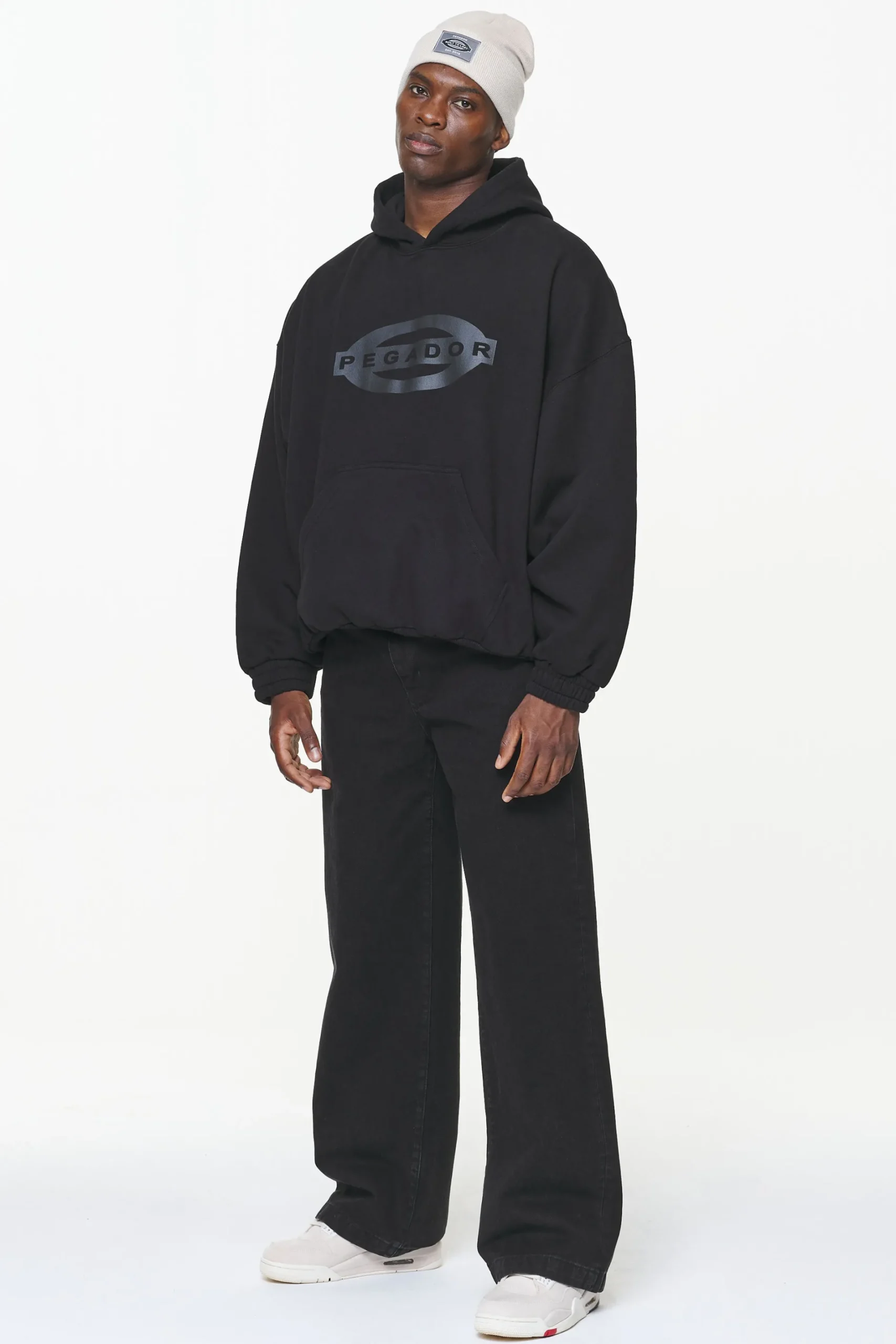 Pegador Jeans|Bevo Loose Jeans Black