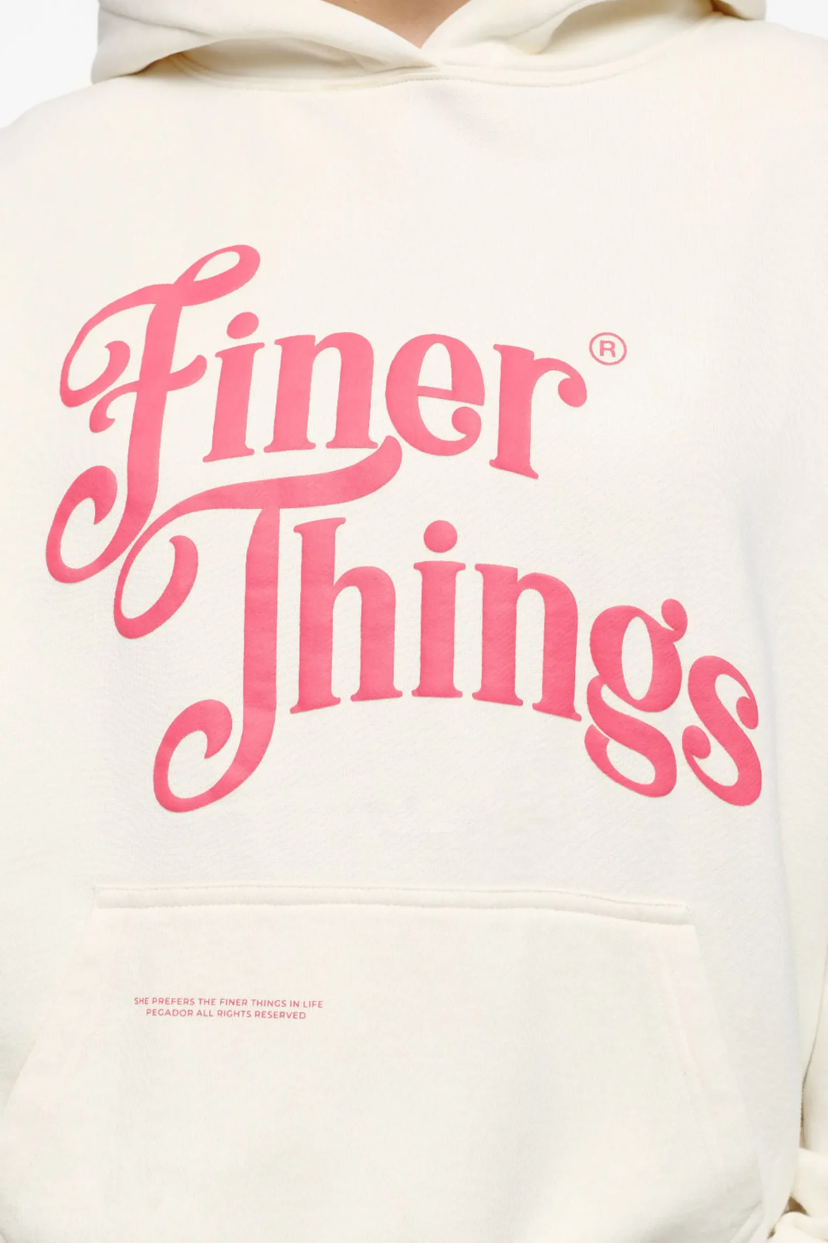 Pegador Hoodies|Birca Oversized Hoodie Vintage Washed Unbleached