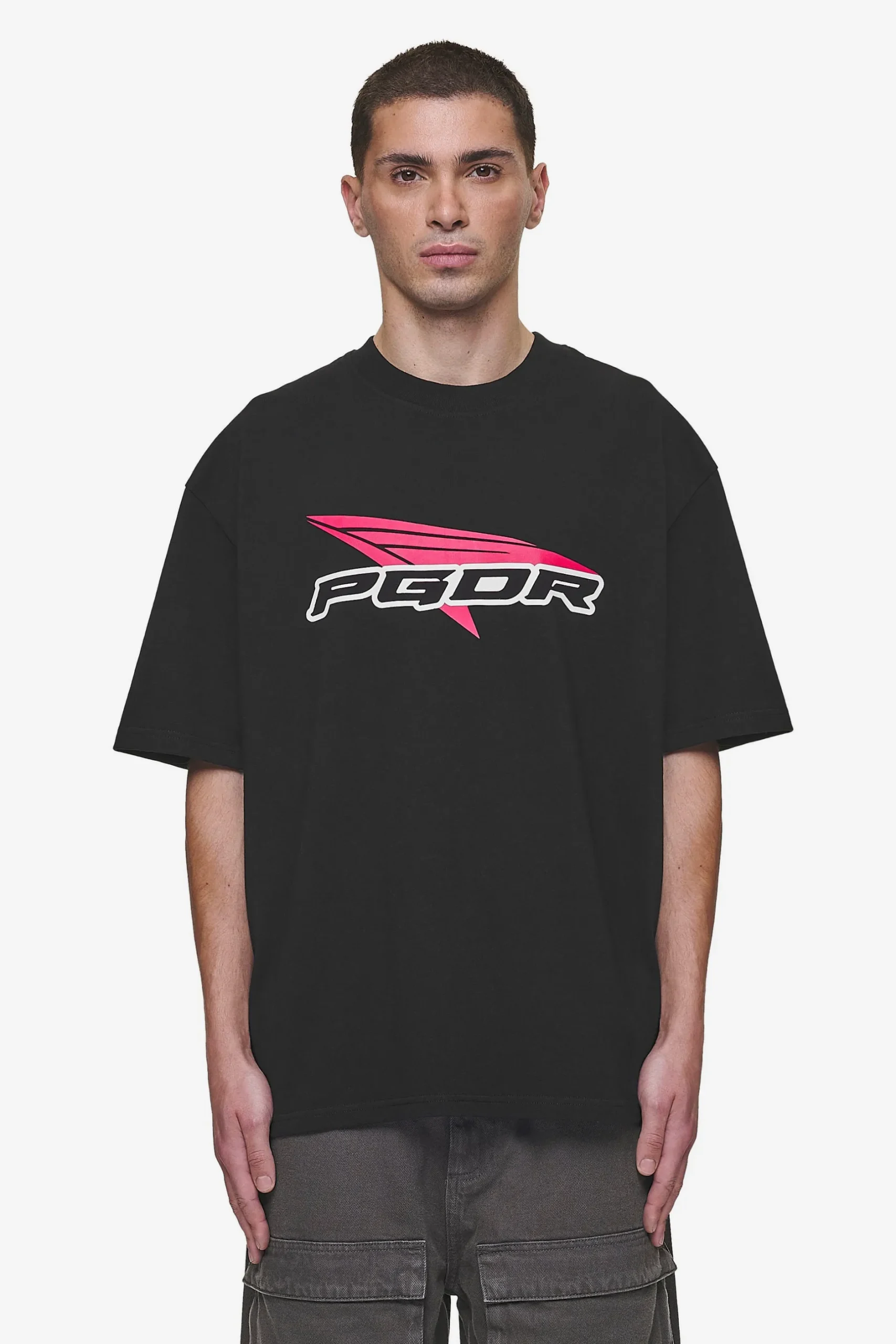 Pegador Tees|Blamor Oversized Tee Washed Black