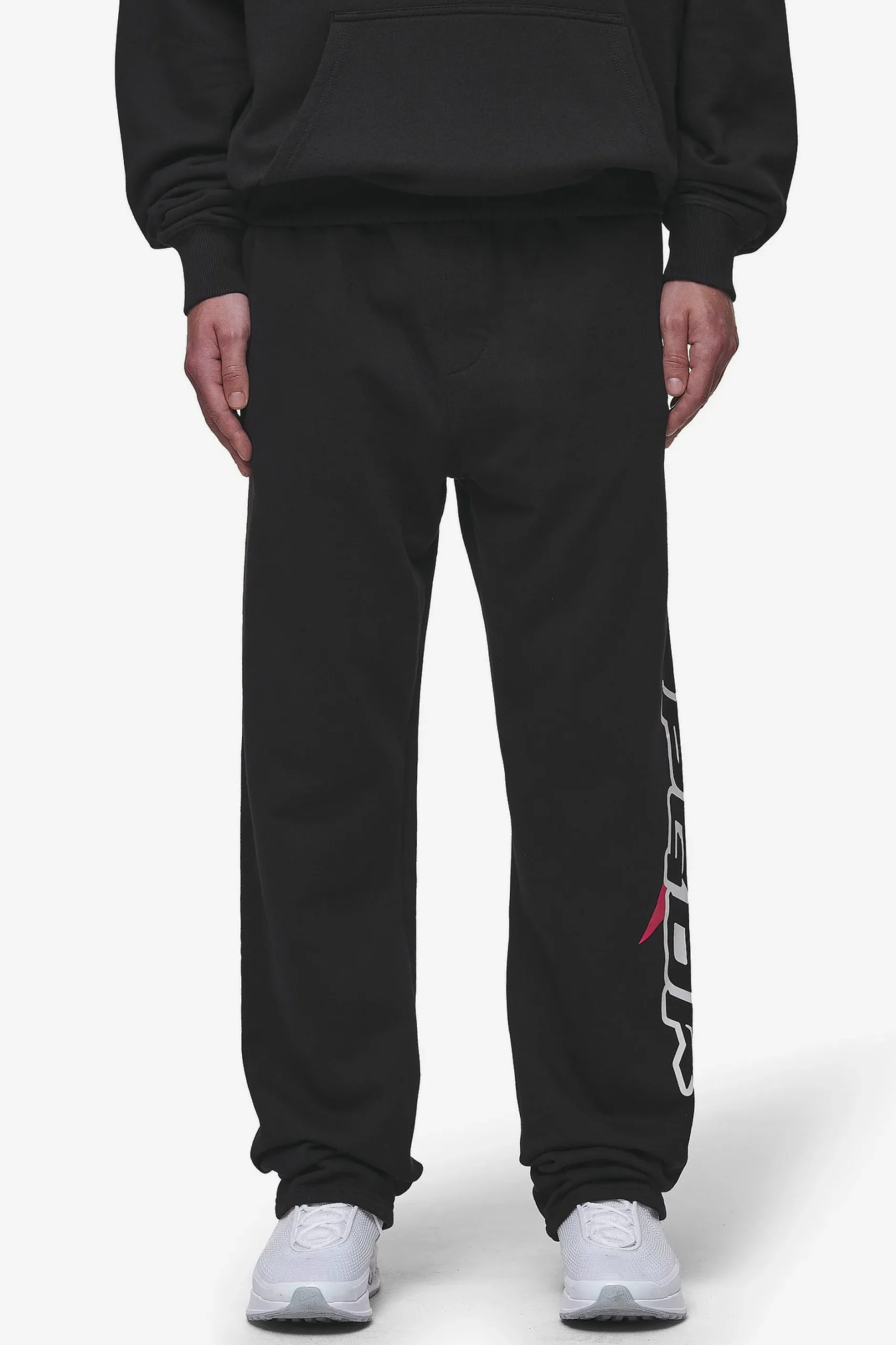 Pegador Pants & Joggers|Blamor Wide Sweat Pants Washed Black
