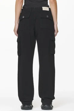 Pegador Pants|Bodo Wide Cargo Pants Black