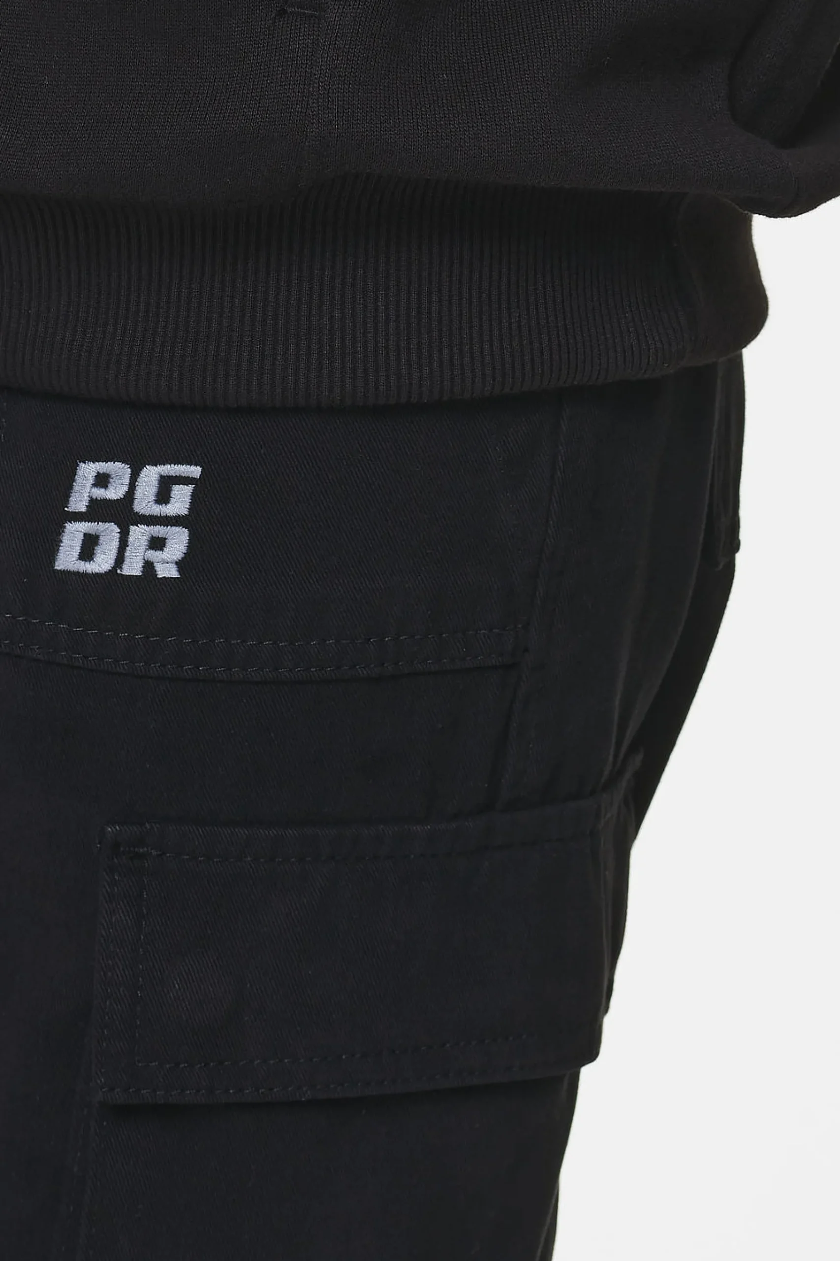 Pegador Pants|Bodo Wide Cargo Pants Black