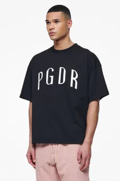 Pegador Tees|Bota Boxy Tee Black