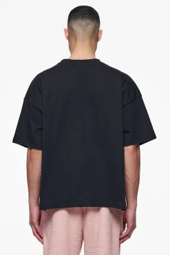 Pegador Tees|Bota Boxy Tee Black