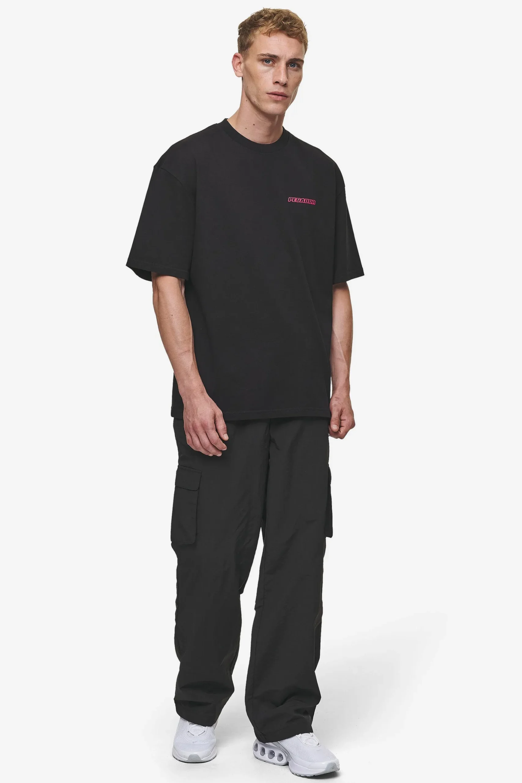 Pegador Tees|Bowin Oversized Tee Washed Black