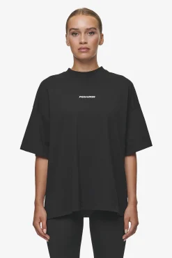 Pegador Tees|Bracy Heavy Oversized Tee White Gum Black