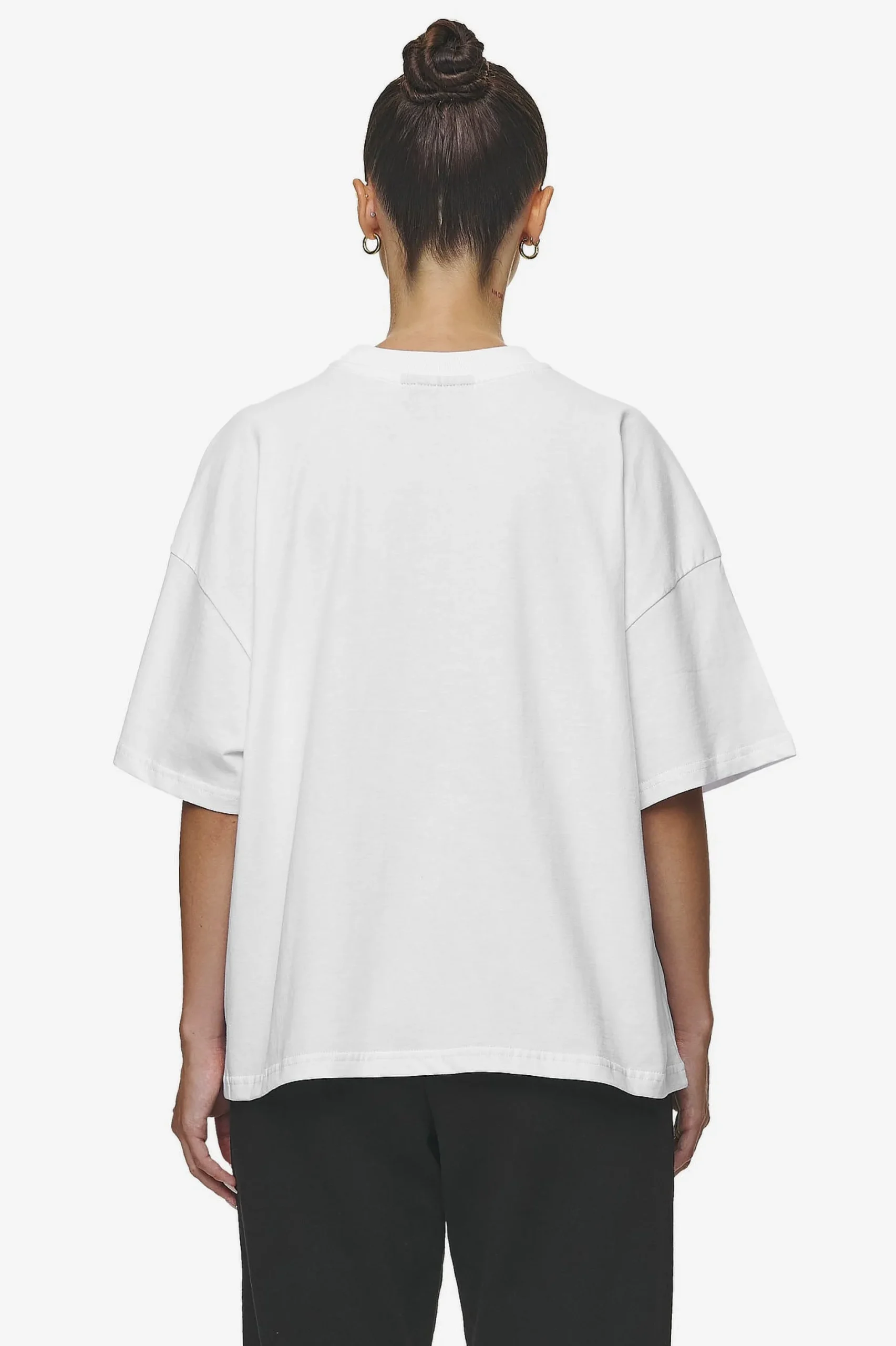 Pegador Tees|Bracy Heavy Oversized Tee Black Gum White
