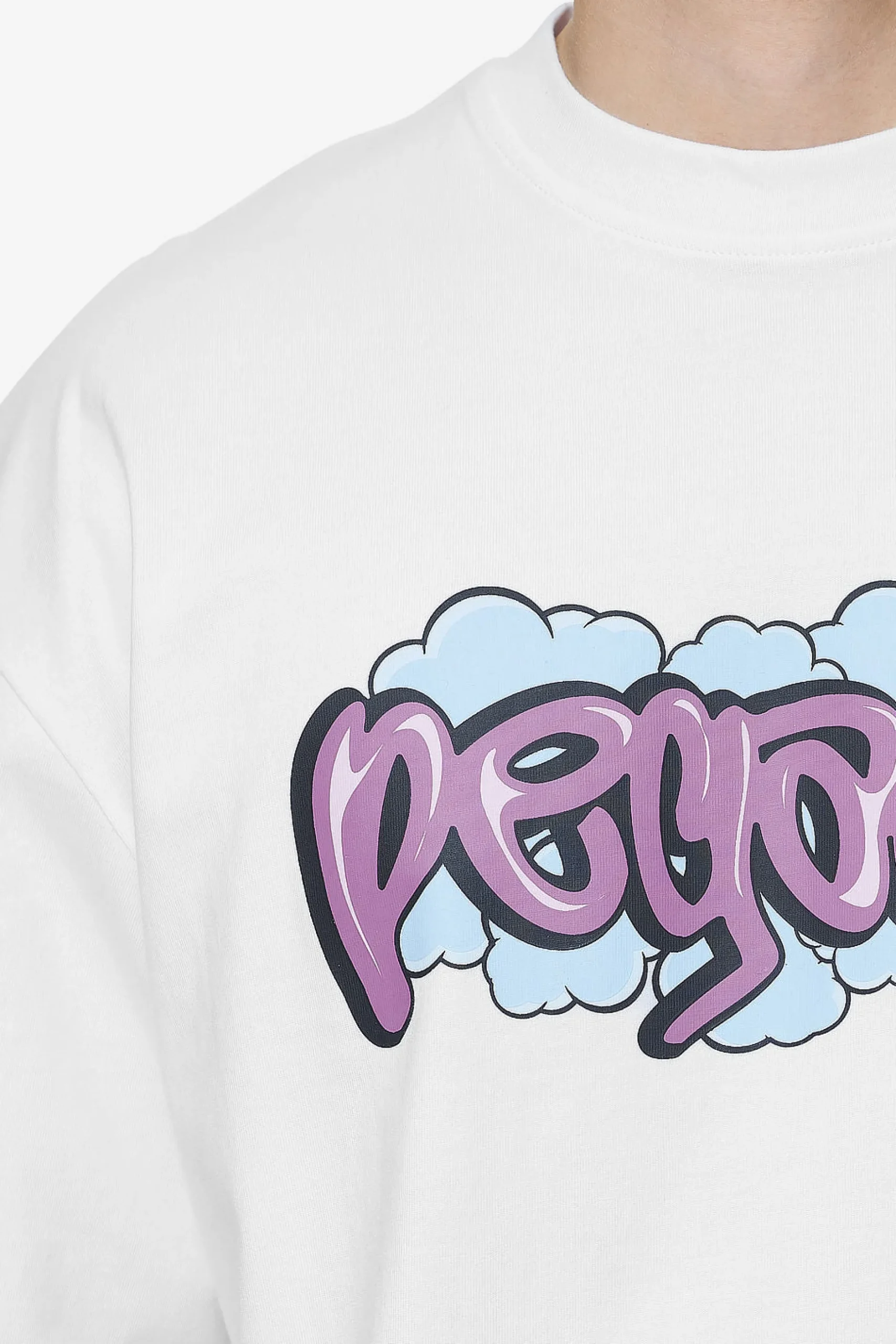 Pegador Tees|Breen Boxy Tee White