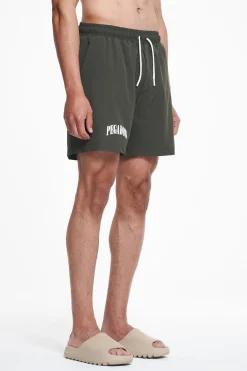 Pegador Swim Shorts|Brule Swim Shorts Dark Olive