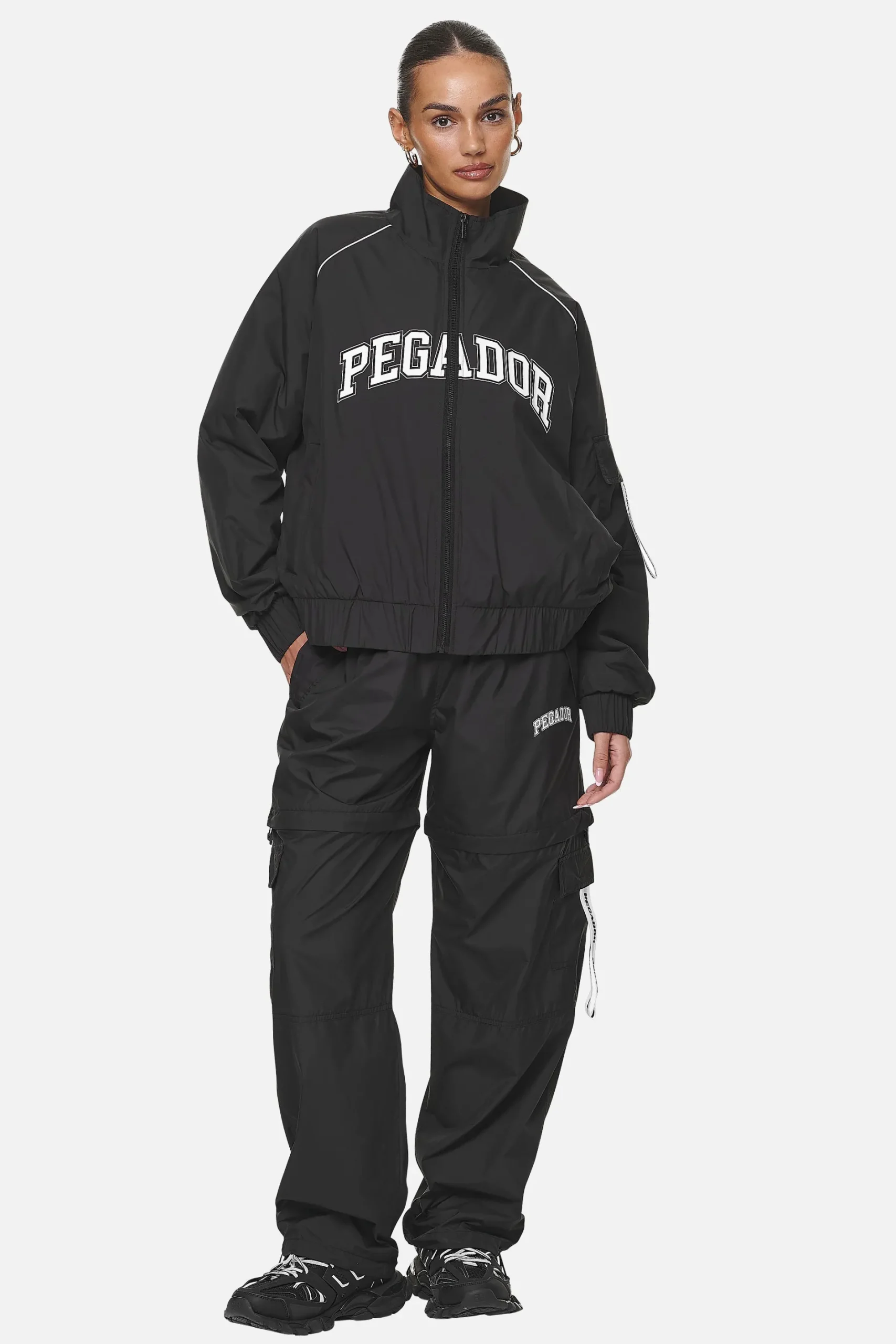 Pegador Track Jackets|Bulman Tracksuit Jacket Black